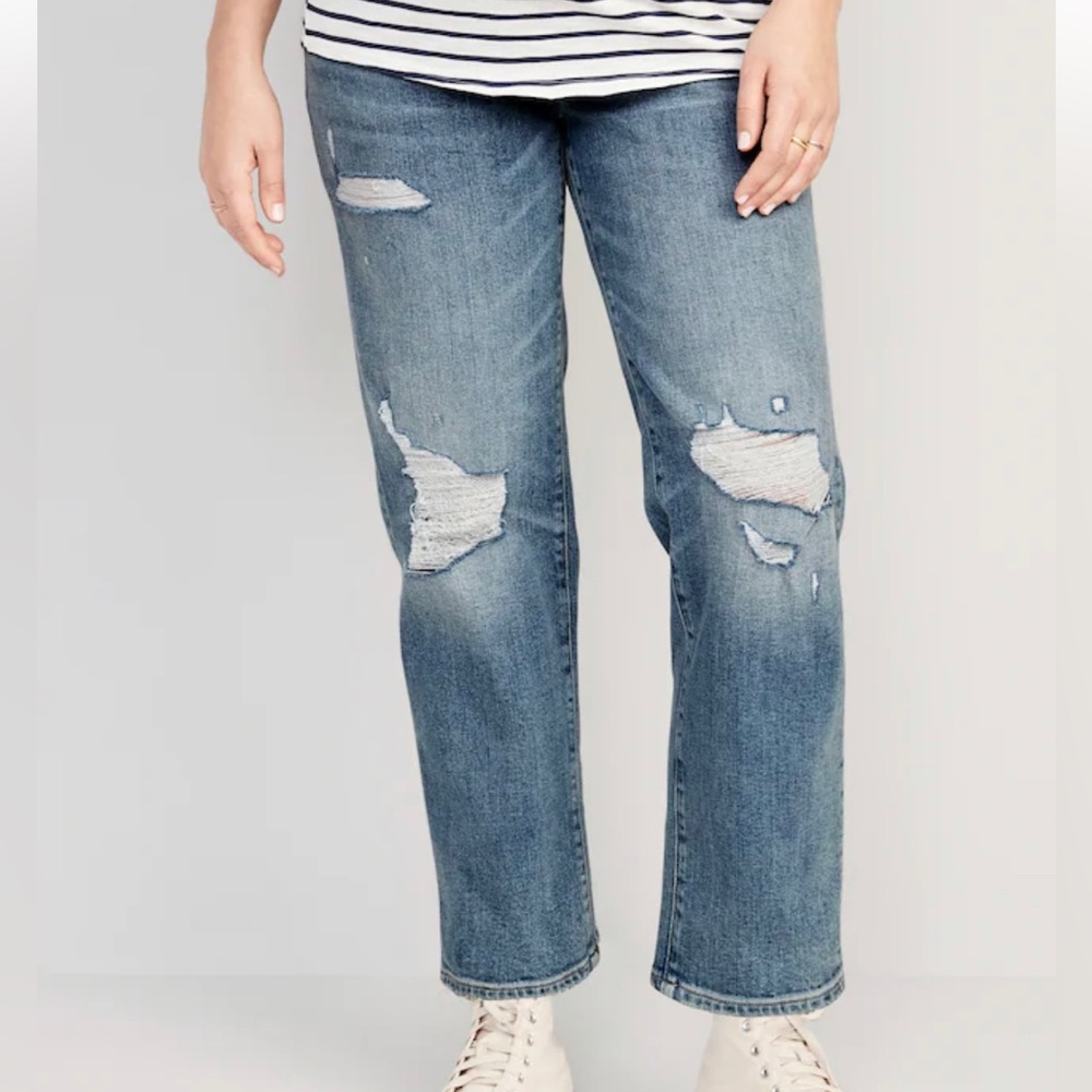 Old Navy maternity jeans
